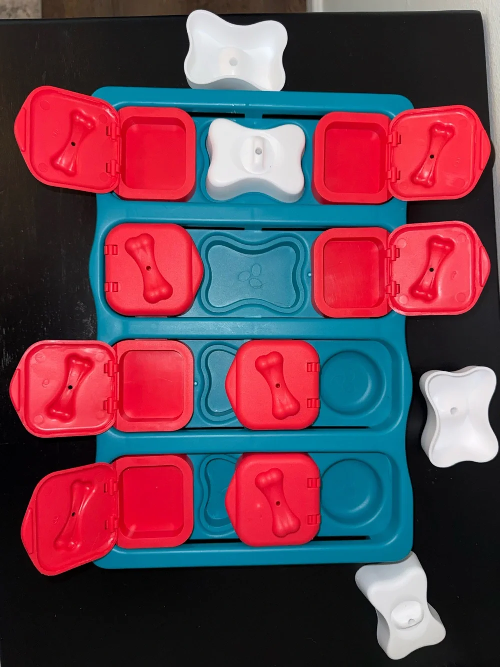 Nina Ottosson by Outward Hound Dog Brick Interactive Treat Puzzle